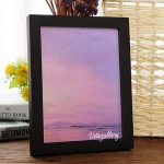 تابلو مدرن آسمان صورتی 5