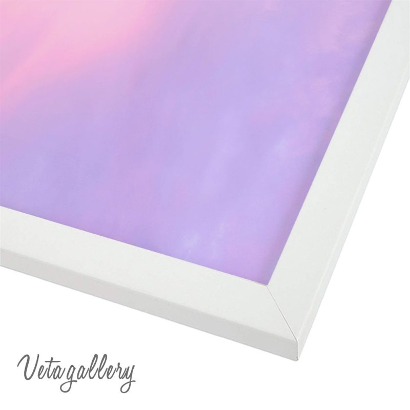 تابلو مدرن آسمان صورتی 6