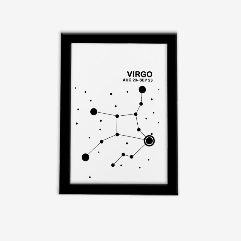 تابلوی مدرن صورت فلکی متولدین شهریور