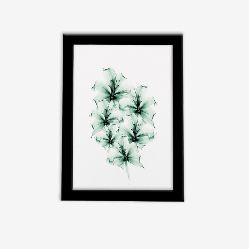 تابلو مدرن گل ابریشمی 1