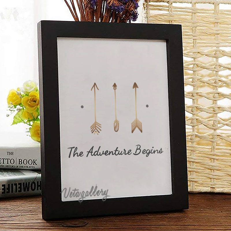 تابلو مدرن تیر طلایی 5