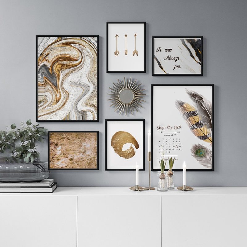 ست تابلو طلایی ست تابلو طلایی