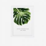 تابلو مدرن برگ انجیری (3) تصویر اصلی