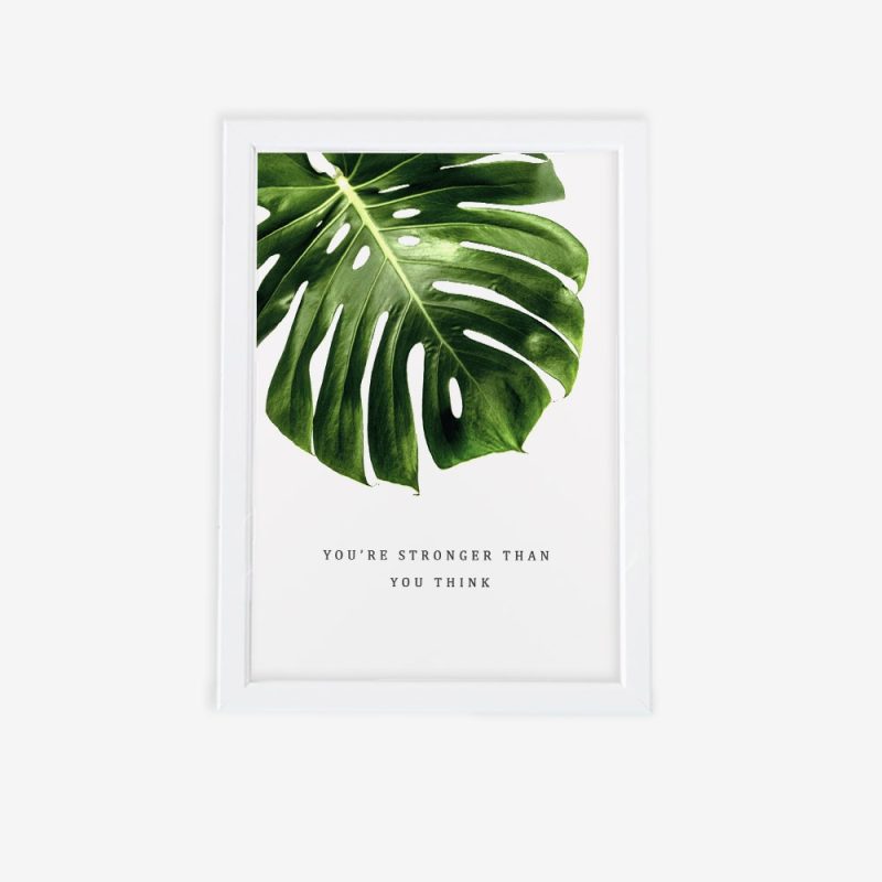 تابلو مدرن برگ انجیری (3) تصویر اصلی