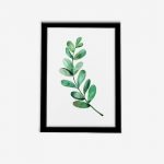 تابلو فانتزی شاخه آبرنگی تصویر اصلی