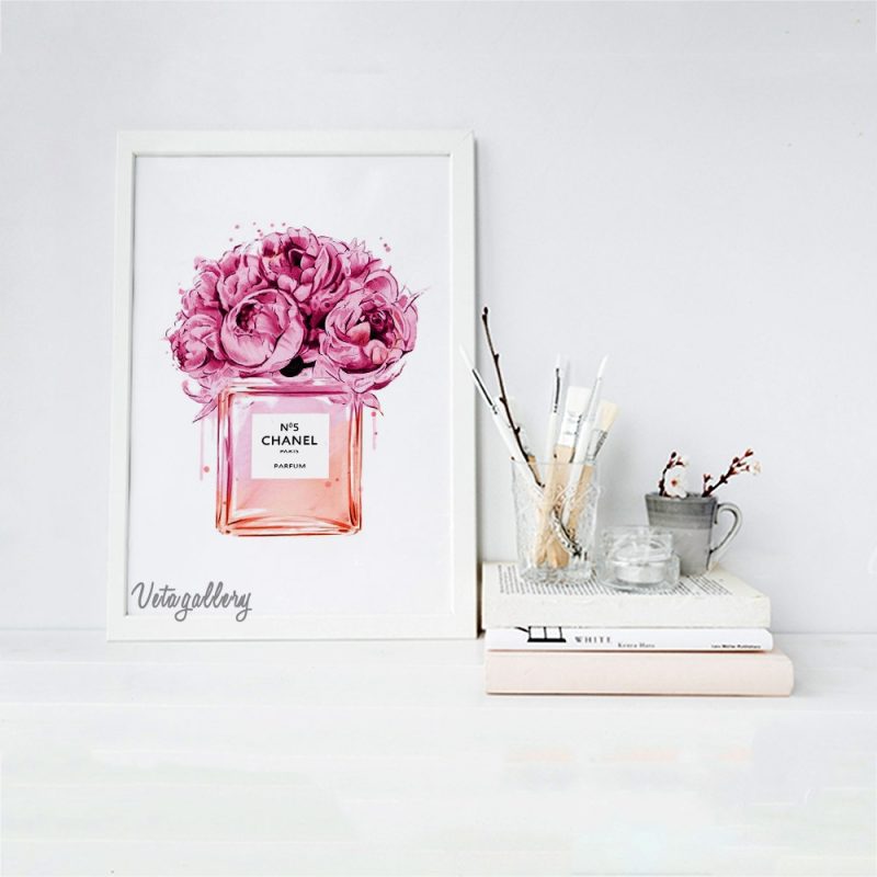 تابلو فانتزی عطر شنل 3