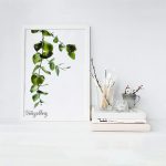 تابلو مدرن شاخه وارونه 3