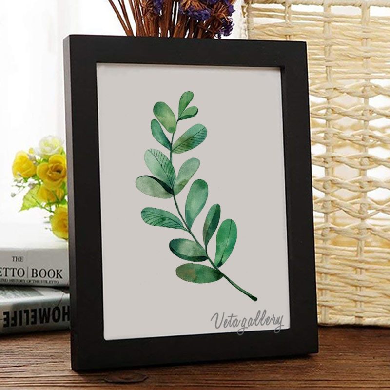 تابلو فانتزی شاخه آبرنگی 6