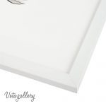 تابلو مدرن گل سیاه و سفید 7