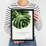 تابلو مدرن برگ انجیری (3) 8