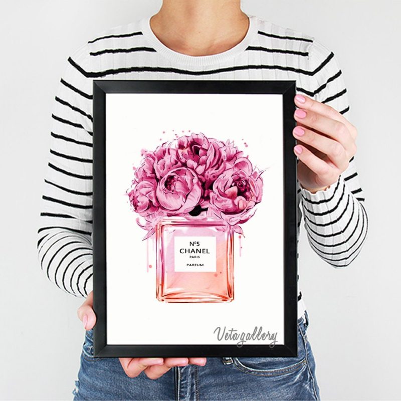 تابلو فانتزی عطر شنل 8